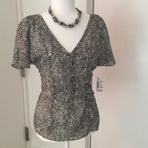 Calvin Klein v-neck blouse